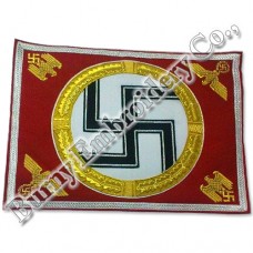 Flags & Banners Hands Embroidered Hanging Flags