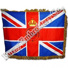 Flags & Banners Hands Embroidered Hanging Flags