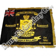 Flags & Banners Hands Embroidered Hanging Flags