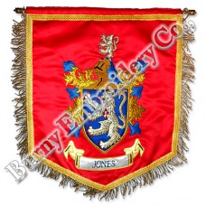 Flags & Banners Hands Embroidered Pennants