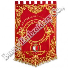 Flags & Banners Hands Embroidered Pennants