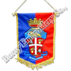 Flags & Banners Hands Embroidered Pennants