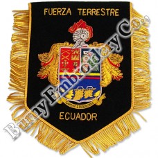 Flags & Banners Hands Embroidered Pennants